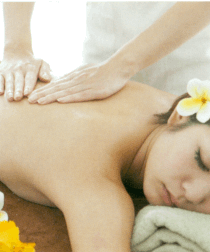 Wohltuende Massage zur Entspannung